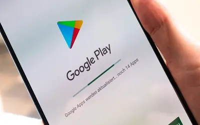 Google Play Store open on a smartphone